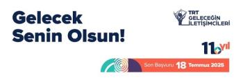 TRT GELECEĞİN İLETİŞİMCİLERİ YARIŞMASINA İLETİŞİM FAKÜLTESİNDEN ESER GÖNDERİMLERİ