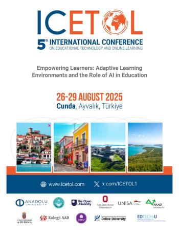 Assistant Professor Aylin AKINLAR Presented a Paper at the 5th International Conference on Educational Technology and Online Learning