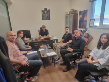 Sosyal Medya Hesapları ve Web Sayfaları Hakkında Toplantı Yapıldı.