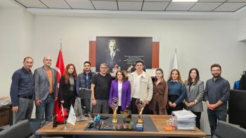 TRT Geleceğin İletişimcileri Yarışması’nda Ödül Alan Öğrencilerimiz İletişim Fakültesi Dekanlığında Ağırlandı