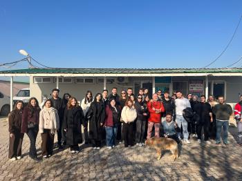 HALKLA İLİŞKİLER VE REKLAMCILIK BÖLÜMÜ 4. SINIF ÖĞRENCİLERİNDEN SOSYAL SORUMLULUK PROJELERİ 