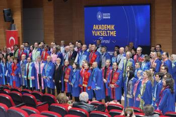 Üniversitemizde Akademik Yükseltme Töreni Gerçekleştirildi